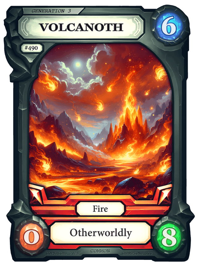Volcanoth Handcash Item