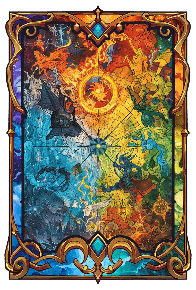 Elemental Warfare Card Back Handcash Item