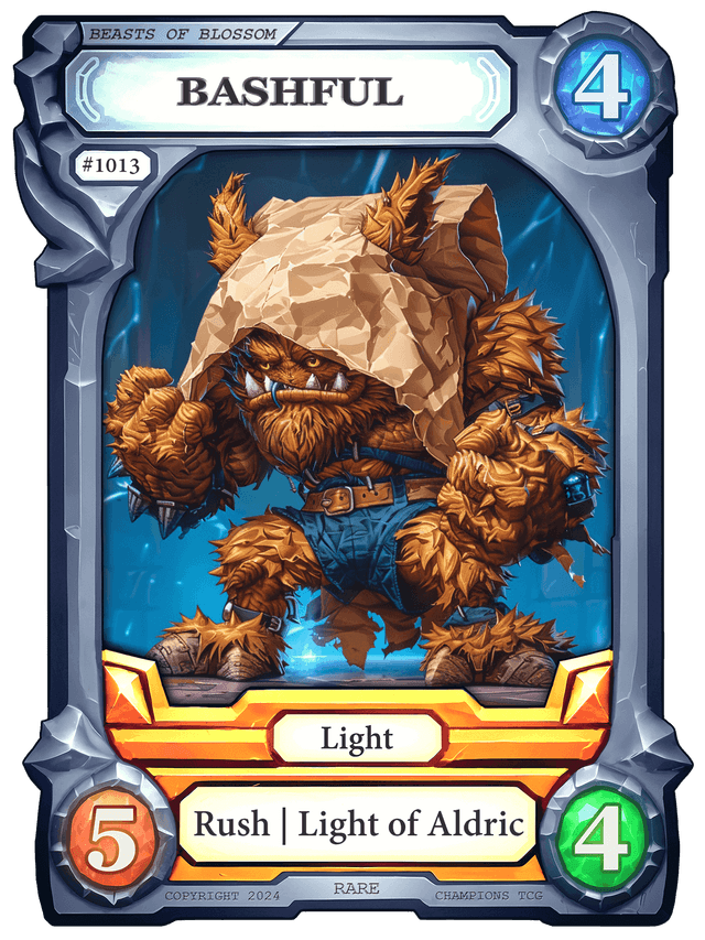 Bashful Handcash Item